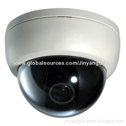 1/3-inch Sony CCD Dome Security Camera, 600TVL Resolution